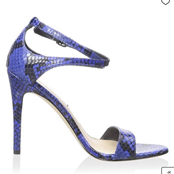 Via Spiga cobalt blue strappy heels size 8.5 - Picture 3 of 11